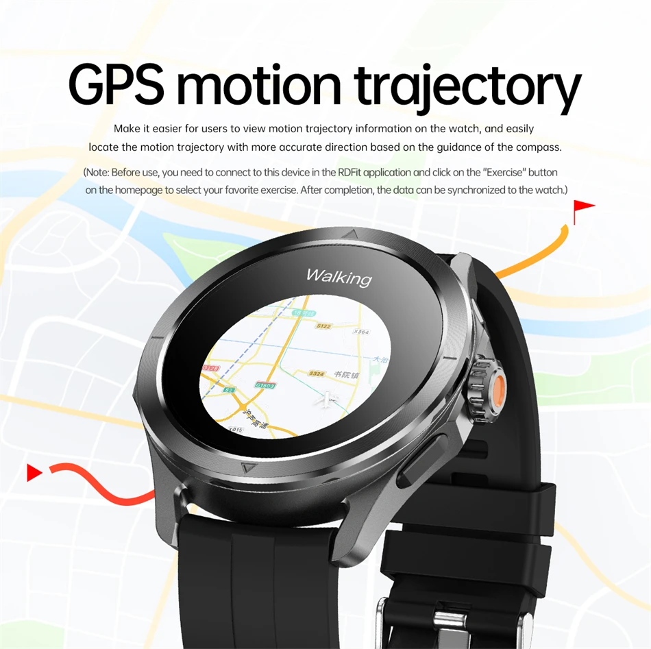 S4 Ultra Smartwatch AMOLED - NFC, GPS, Waterproof, Call - Image 38