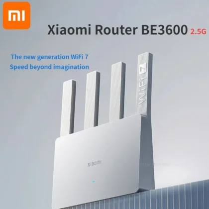 Xiaomi Router BE3600 WiFi 7 - 3570Mbps Dual Band Gaming Router | Mesh + VPN