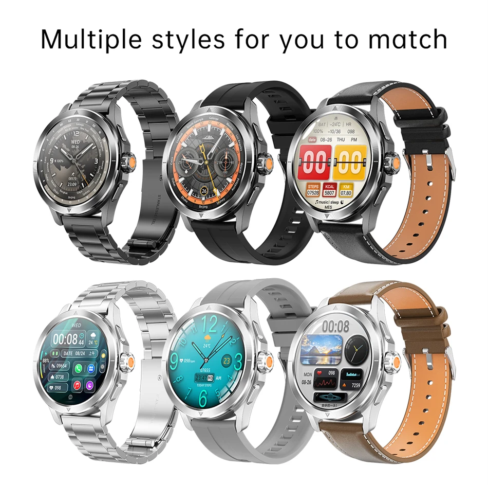 S4 Ultra Smartwatch AMOLED - NFC, GPS, Waterproof, Call - Image 44