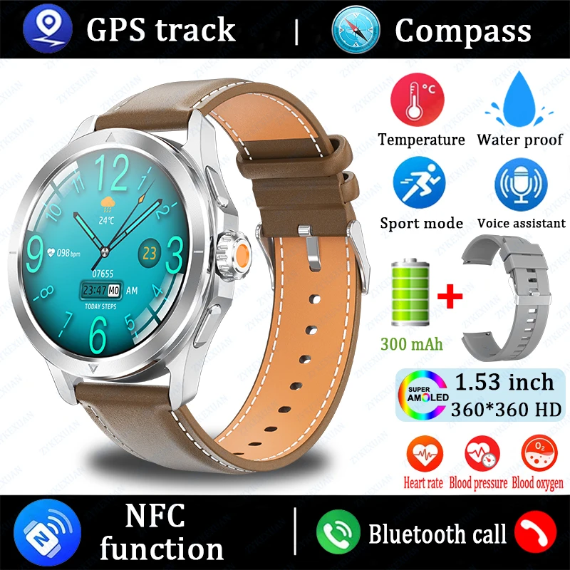 S4 Ultra Smartwatch AMOLED - NFC, GPS, Waterproof, Call - Image 16