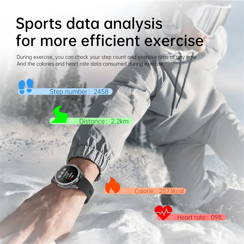 S4 Ultra Smartwatch AMOLED - NFC, GPS, Waterproof, Call - Image 34