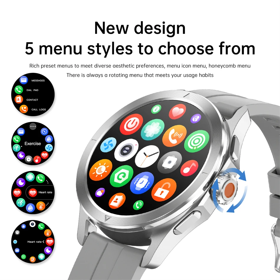 S4 Ultra Smartwatch AMOLED - NFC, GPS, Waterproof, Call - Image 28
