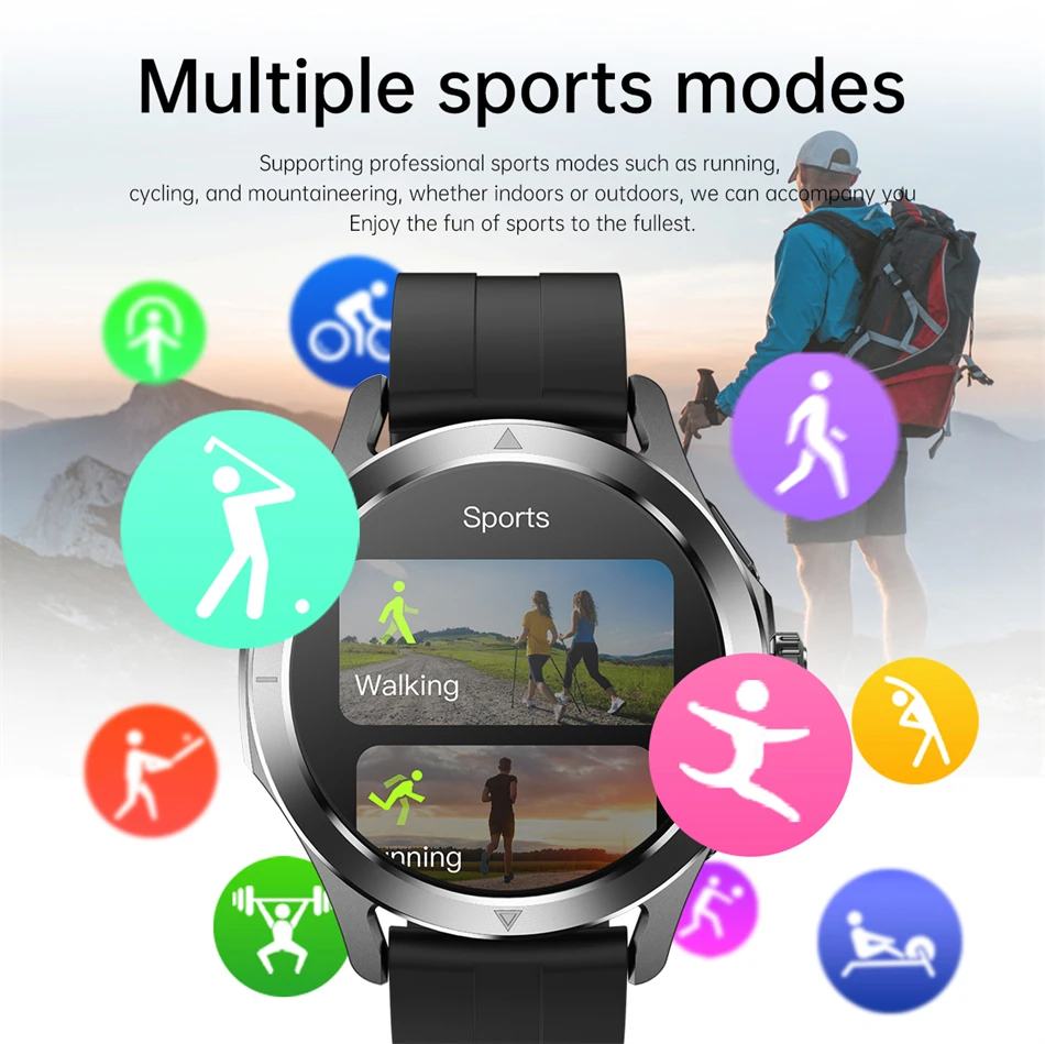 S4 Ultra Smartwatch AMOLED - NFC, GPS, Waterproof, Call - Image 32