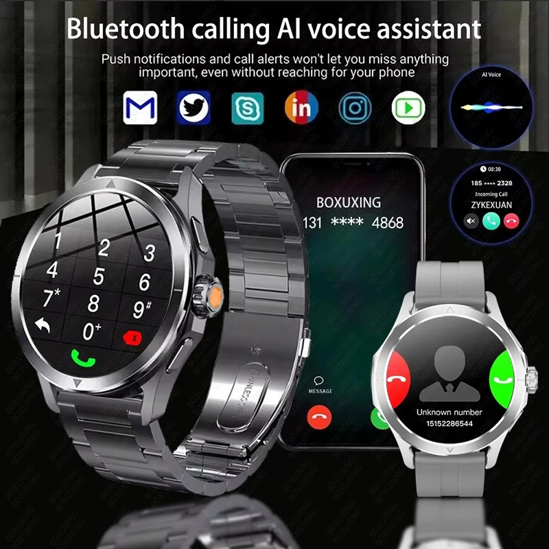 S4 Ultra Smartwatch AMOLED - NFC, GPS, Waterproof, Call - Image 4